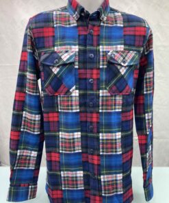 Claudıo Campione Kalın Kışlık Desenli Gömlek