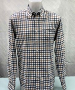 Claudıo Campione Kalın Kışlık Desenli Gömlek