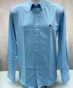 Paul Martin Düz Mavi Gömlek