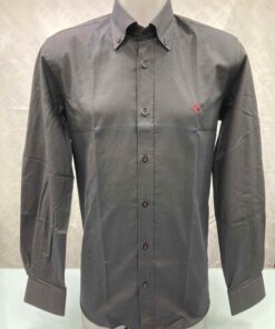 Paul Martin Düz Siyah Gömlek